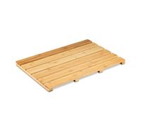 Relaxdays Natural Bamboo Bath Mat