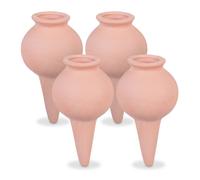 Relaxdays Natural Clay Cone Set of 4