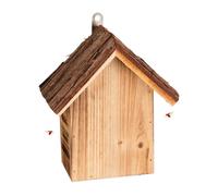 Relaxdays Natural Wood Ladybird House