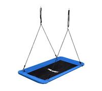 Relaxdays Nest Swing for Children & Adults, Outdoor, 150 kg, Blue, 150x80x165 cm