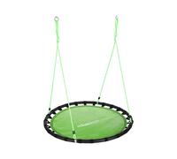 Relaxdays Nest Swing, Round Hanging Swing for Children, Height-Adjustable, Ø: 120 cm, For up to 100 kg