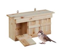 Relaxdays Nesting Box for Sparrows