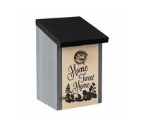 Relaxdays Nesting Box with Writing HOME TWEET HOME