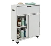 Relaxdays Niche cupboard on castors, sliding doors