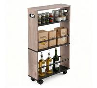 Relaxdays Niche trolley, 4 shelves