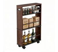 Relaxdays Niche trolley, 4 shelves