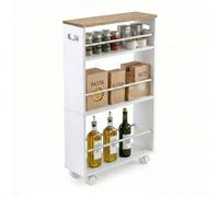 Relaxdays Niche trolley, 4 shelves