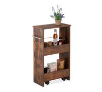 Relaxdays Niche Trolley with 3 Levels