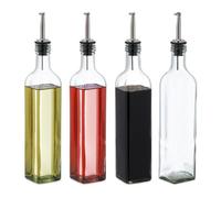 Relaxdays Oil and Vinegar Dispenser Set of 4