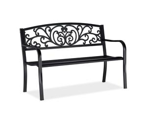 Relaxdays Ornamental Garden Bench