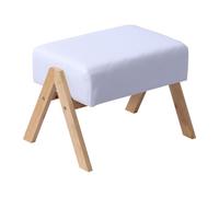 Relaxdays Ottoman Bamboo & Fabric
