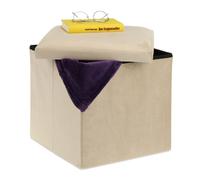 Relaxdays Ottoman with Storage