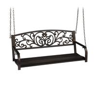 Bench Swing Outdoor Relaxation Chair 2 Seater Weatherproof Hanging Garden Bench