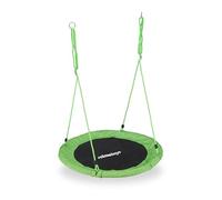 Relaxdays Outdoor Nest Swing for Kids & Adults, Ø 110 cm, For up to 100 kg, Round Swing