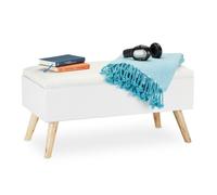 Relaxdays Padded Storage Bench