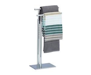 Relaxdays PAGNONI Free-Standing Towel Holder