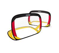 Relaxdays Pair of Germany pop up football goals