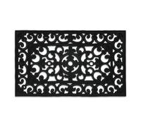 Relaxdays Patterned, rubber door mat