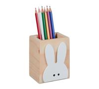 Relaxdays Pen Holder with Bunny