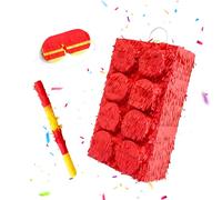 Relaxdays Pinata set with stick & mask