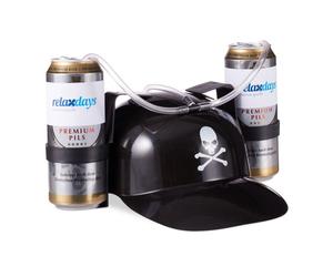Relaxdays Pirate Drinking Beer Hat