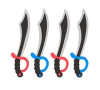 Relaxdays Pirate Sword Set of 4