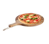 Relaxdays Pizza Serving Board Acacia Wood