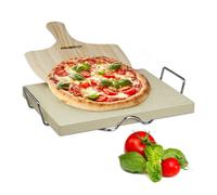 Relaxdays Pizza stone set 3 cm
