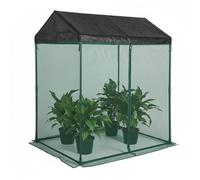 Relaxdays Plant protection cover with roof & door