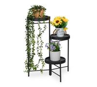 Relaxdays Plant Stand with 3 Tiers