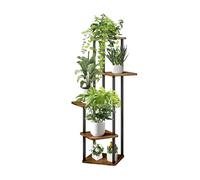Relaxdays Plant stand with 5 square shelves
