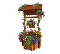 Relaxdays Plantable garden fountain