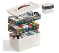 Relaxdays Plastic medicine box