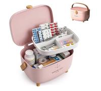 Relaxdays Plastic medicine box