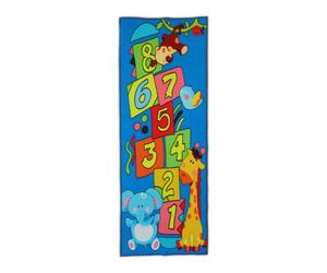 Relaxdays Playmat with Animals and Hopscotch Game