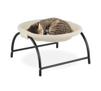Relaxdays Plush Cat Hammock Bed
