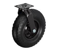 Relaxdays Pneumatic swivel castor 3.00-4