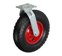 Relaxdays Pneumatic Tyre Swivel Castor 3.50-6