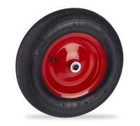 Relaxdays Pneumatic Wheelbarrow Tyre 4.80 4.00-8