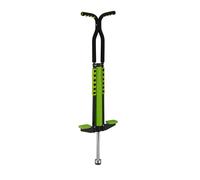 Relaxdays Pogo Stick, for Kids, up to 60 kg, Padded, Outdoor Game, Bouncing & Jumping, Non-Slip, Stainless Steel, Green, Foam, Plastic, 103 x 29 x 6 cm