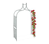 Relaxdays Pointed Metal Rose Arch