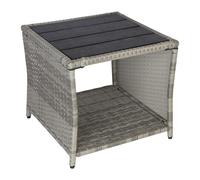 Relaxdays Polyrattan balcony table