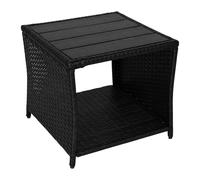 Relaxdays Polyrattan balcony table