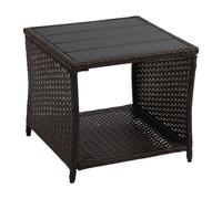 Relaxdays Polyrattan balcony table