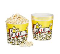 Relaxdays Popcorn Bucket Set of 24