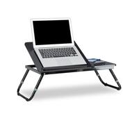Relaxdays Portable Black Laptop Tray