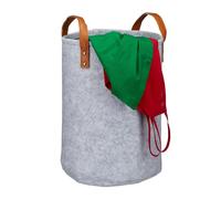 Relaxdays Portable Felt Laundry Hamper