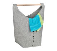 Relaxdays Portable Laundry Bin made of Felt