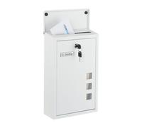 Relaxdays Portrait letterbox