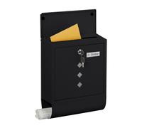 Relaxdays Postbox with newspaper holder
